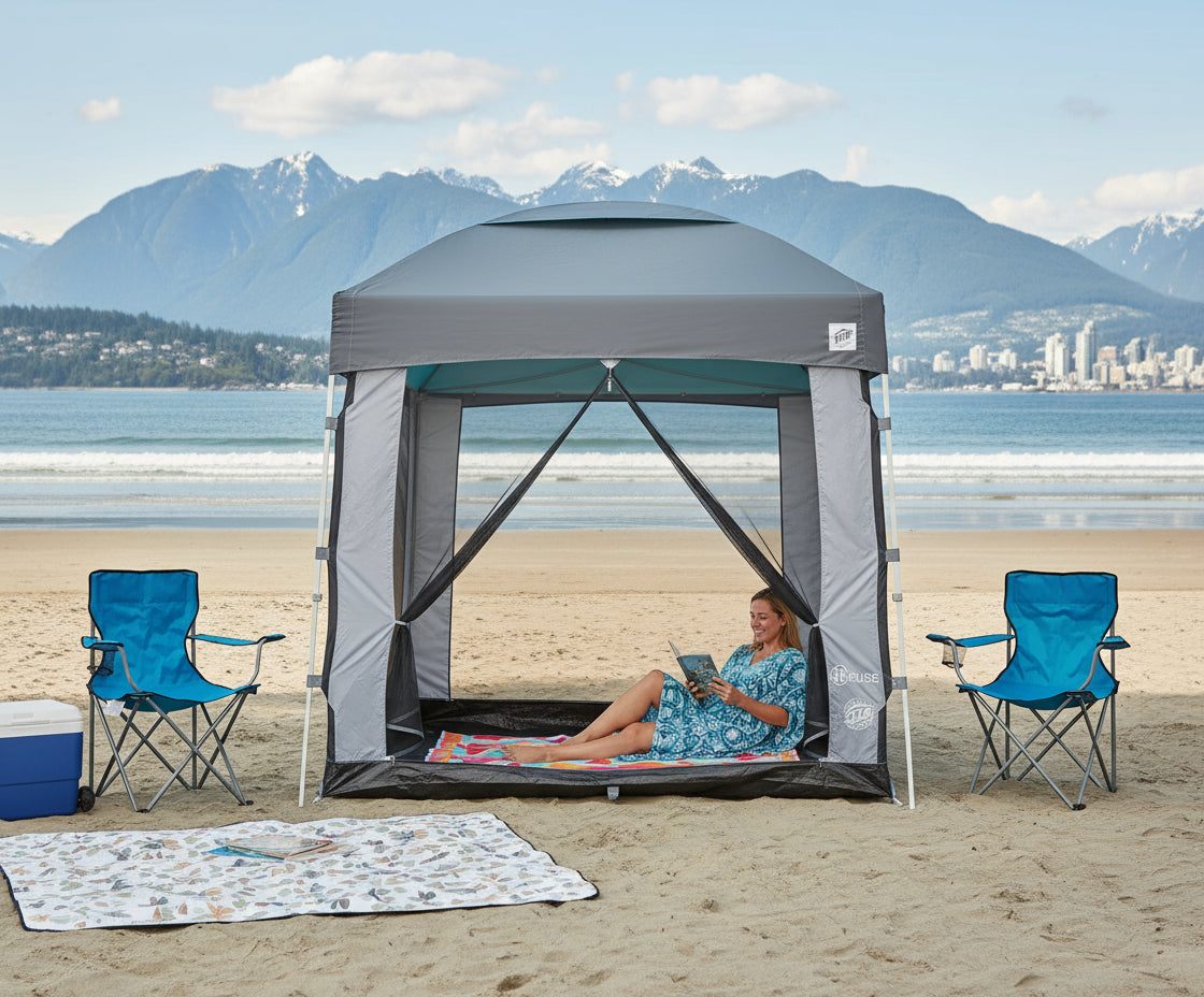 Screen Cube™ 10' Angled Leg